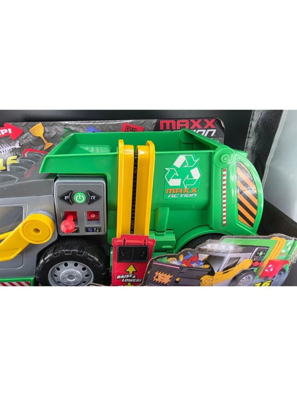Maxx Action packaging has